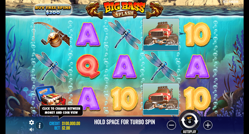 Big Bass Splash Gameplay