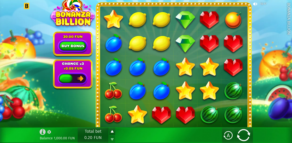 Bonanza Billion gameplay