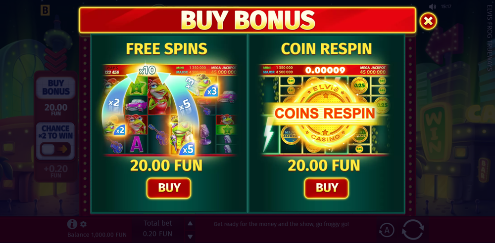 Elvis Frog TRUEWAYS buy bonus