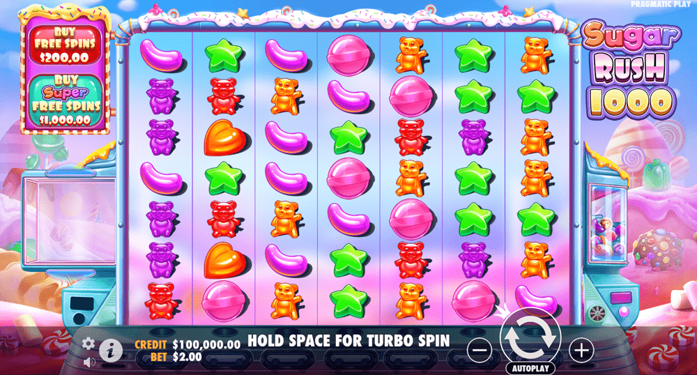 Sugar Rush 1000 Gameplay