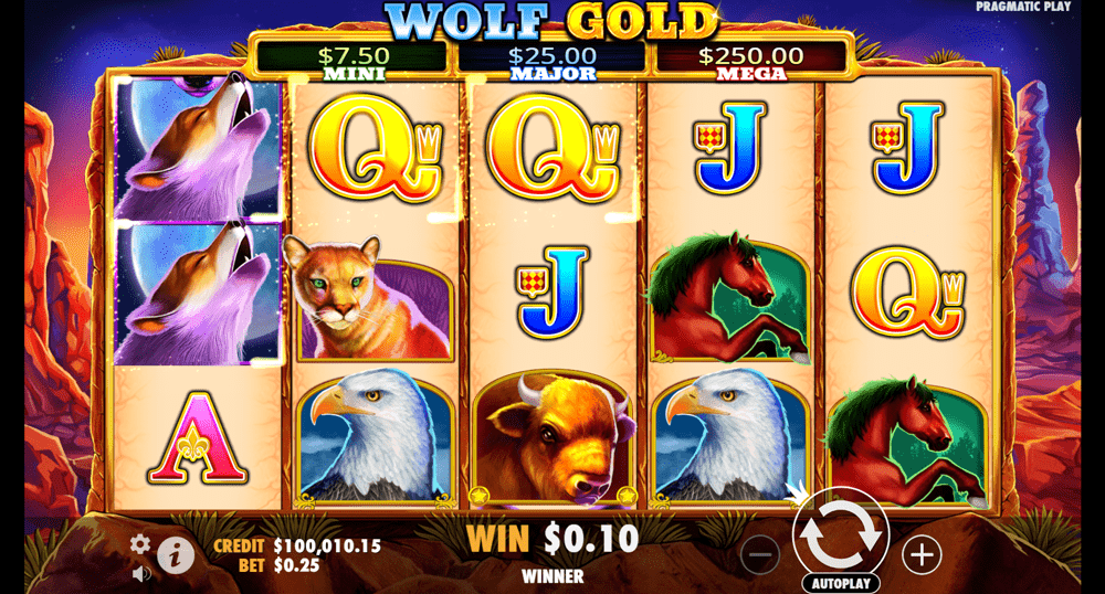 Wolf Gold Gameplay