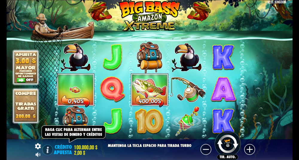 Big Bass Amazon Xtreme juego