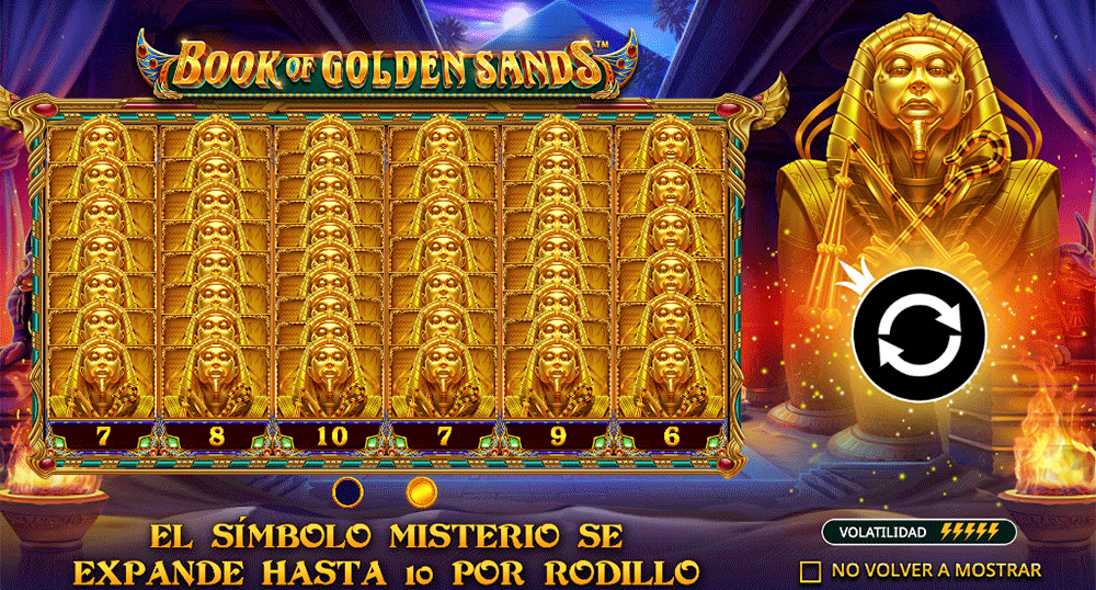 Tema de Book of Golden Sands