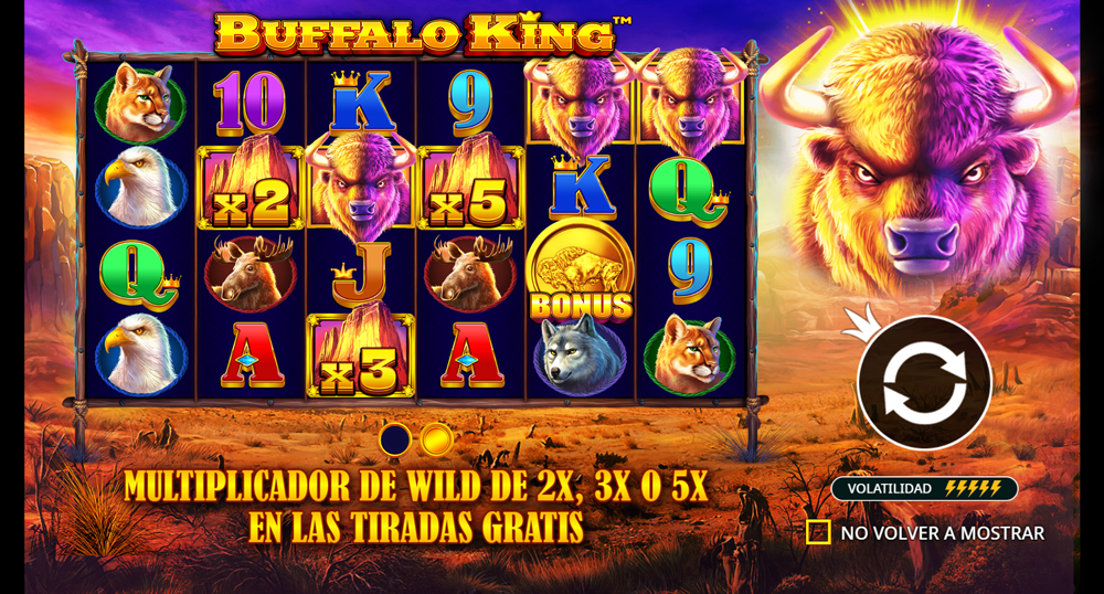 El juego Buffalo King