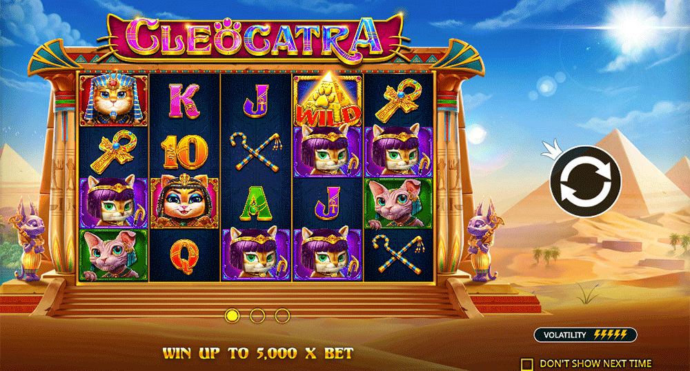 Cleocatra slot theme