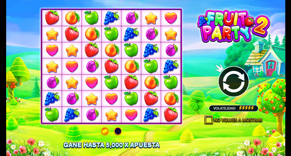 La tragamonedas Fruit Party 2