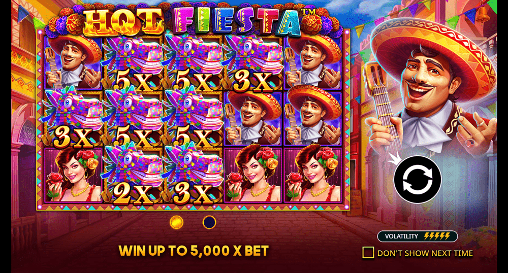 Mexican-themed slot Hot Fiesta