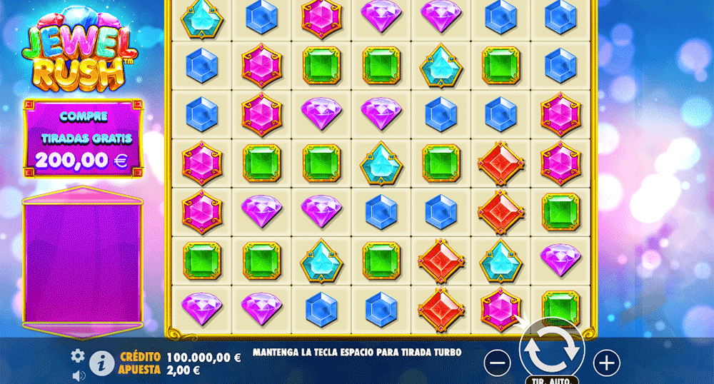 La versuión prueba de Jewel Rush