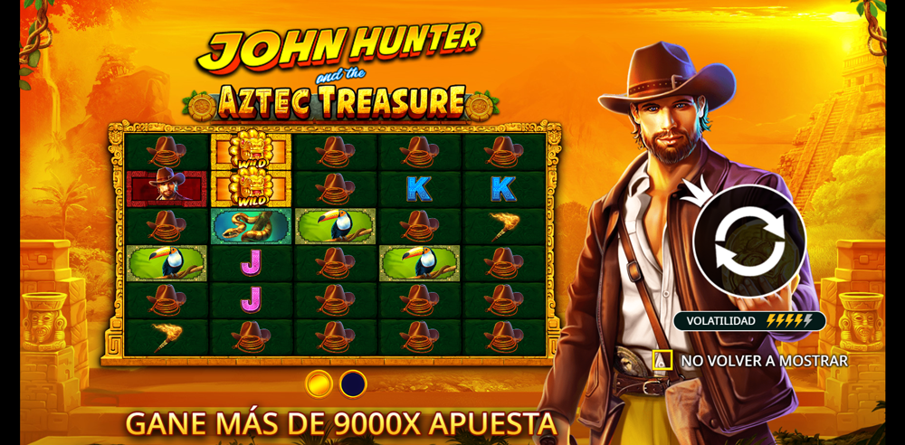 El juego John Hunter and the Aztec Treasure