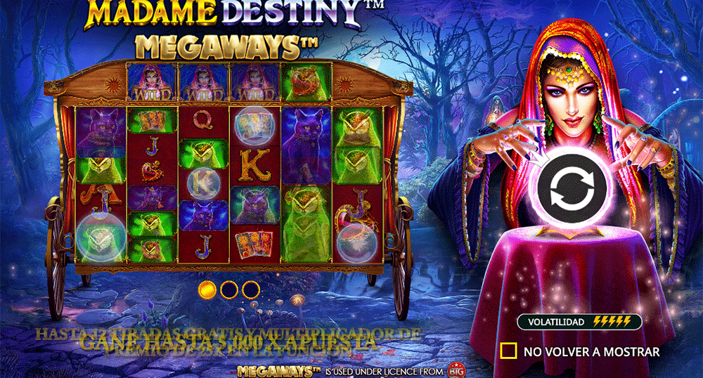 Madame Destiny Megaways juego