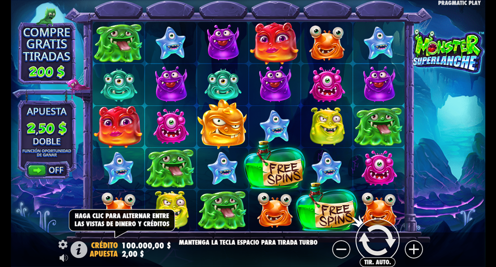 El juego Monster Superlance