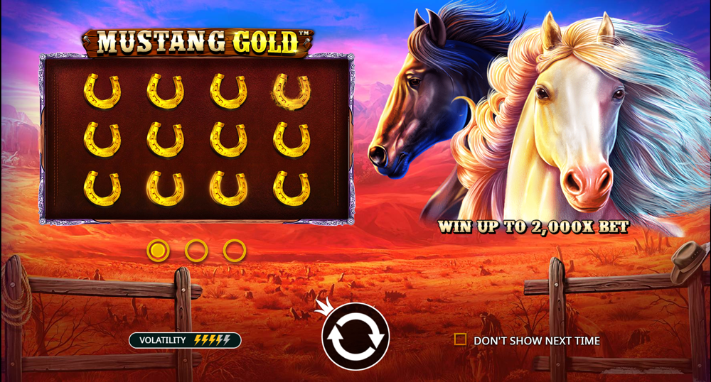 Mustang Gold Slot Bonus Round