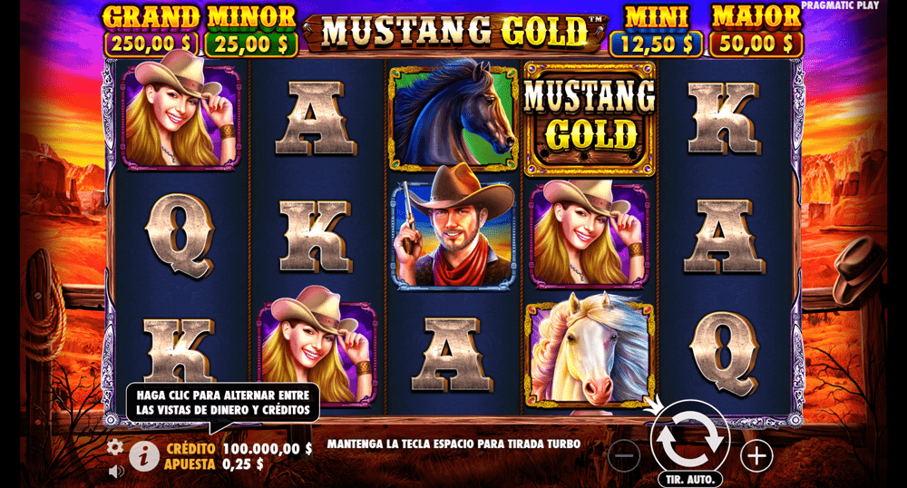 Cómo jugar al Mustang Gold