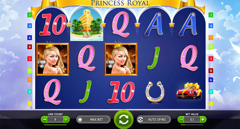 The Princess Royal slot game