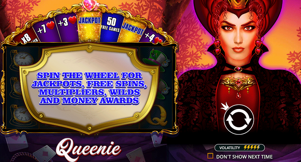 Queenie slot theme