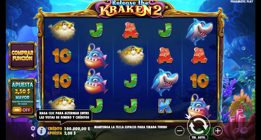 Cómo jugar al Release The Kraken 2