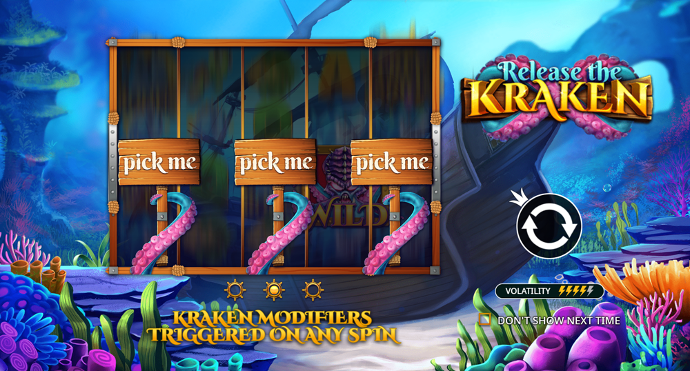 Release the Kraken Random Spin