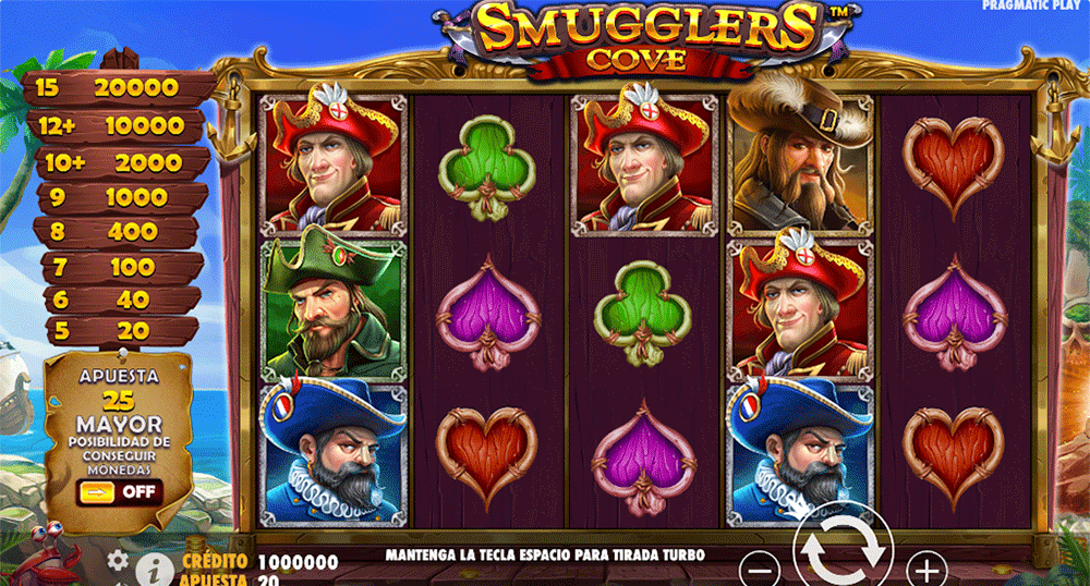 La slot Smugglers Cove