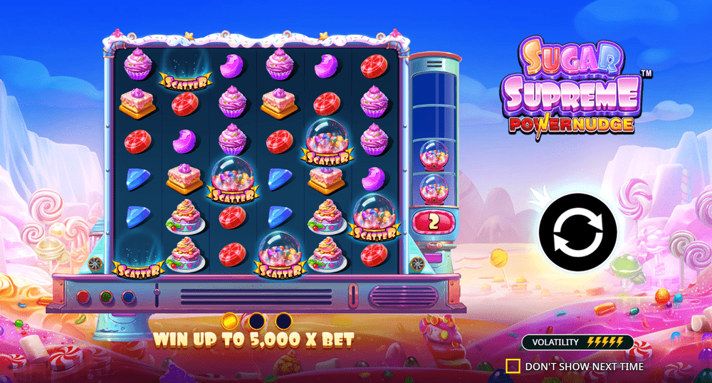 Sugar Supreme Powernudge slot game preview