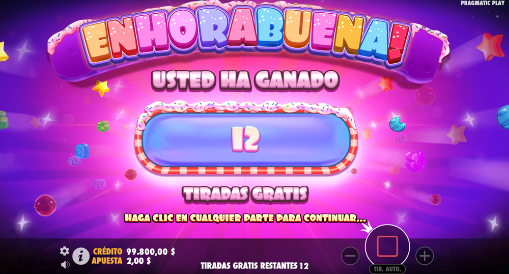 Tiradas gratis - Sugar Supereme Powernudge