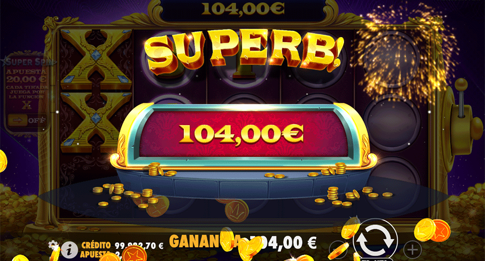 Una ganancia superb de Super X