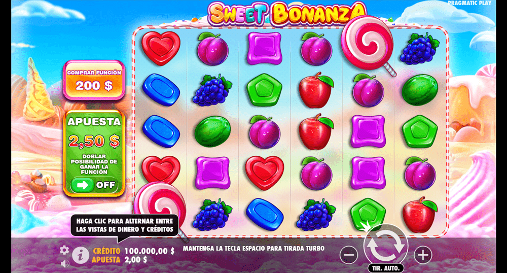 Cómo jugar al Sweet Bonanza