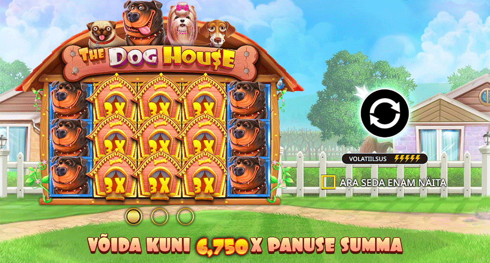 The Dog House slot eelvaade