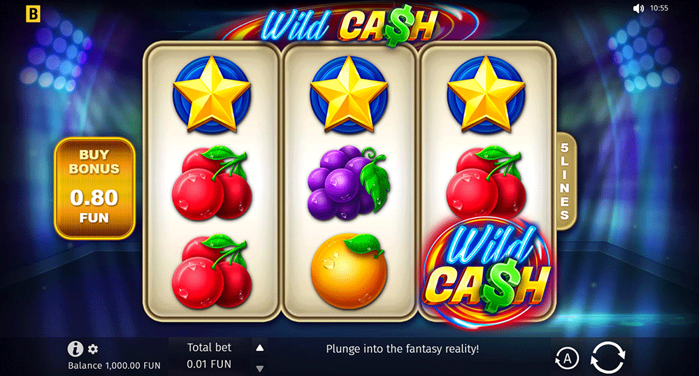 Wild Cash Spielthema